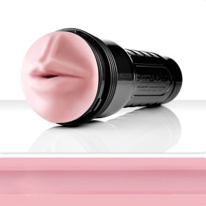 Fleshlight Pink Mouth - ústa – Umělé zadečky a ústa Fleshlight