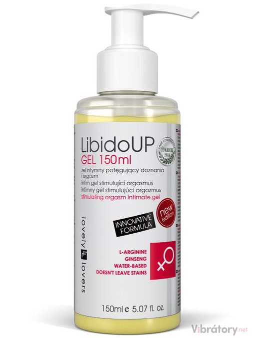 Lubrikační gel pro silnější prožitek při sexu Lovely Lovers LibidoUP, 150 ml