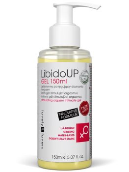 Lubrikační gel pro silnější prožitek při sexu LibidoUP – Hřejivé a dráždivé lubrikační gely (prokrvující)