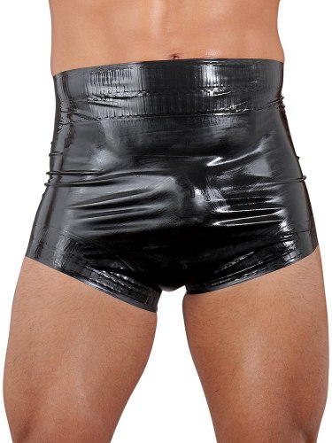 Latexové plenkové kalhotky, unisex (černé)