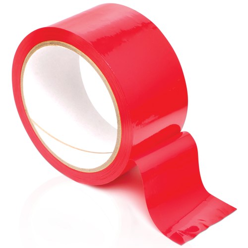 Páska na bondage Pleasure Tape, červená