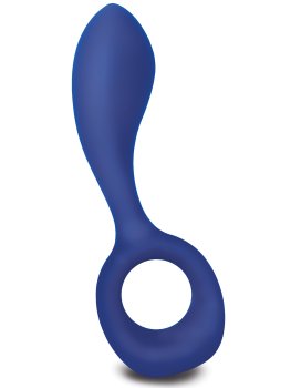 Nabíjecí stimulátor prostaty i bodu G Gpop Blue – Stimulátory a pomůcky na masáž prostaty