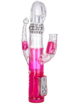 Trojitý rotační perlový vibrátor Triple Orgasm French Kiss – Rotační vibrátory