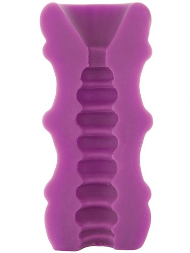 Oboustranný masturbátor Mood Pleaser UR3 Purple