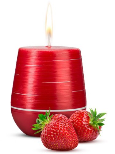 Afrodiziakální vonná svíčka Sweet Strawberries