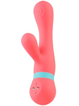 Luxusní nabíjecí vibrátor na bod G a klitoris Saffron Pink – Značkové a luxusní vibrátory