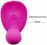 Vibrační stimulátor do kalhotek s dálkovým ovládáním Fancy Clamshell