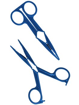 Plastové nůžkové svorky na bradavky – Skřipce a svorky na bradavky, klitoris a stydké pysky
