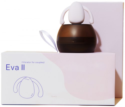 Párový vibrátor pro stimulaci klitorisu Eva II