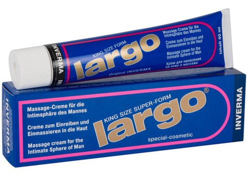 Podpora erekce - prášky, krémy, gely: Krém pro zlepšení erekce Largo