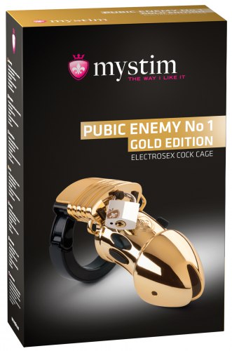 Klícka na penis Pubic Enemy No 1 Gold Edition (elektrosex)