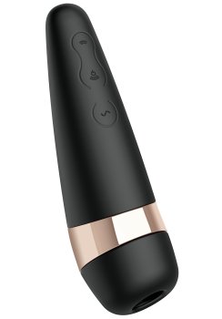 Luxusní nabíjecí stimulátor klitorisu Satisfyer PRO 3 VIBRATION – Bezdotykové stimulátory klitorisu