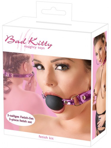 Sada BDSM pomůcek Bad Kitty Fetish Kit