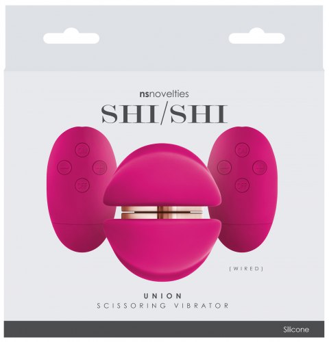 Párový vibrační stimulátor klitorisu pro lesby Shi/Shi Union