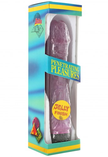 Realistický gelový vibrátor Penetrating Pleasures
