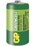 Baterie C GP Greencell, zinkochloridová