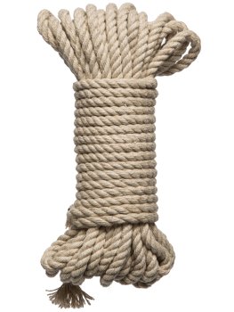 Konopné lano na bondage Hogtied Bind & Tie 30 ft, 9 m – Bondage lana na vzrušující svazování