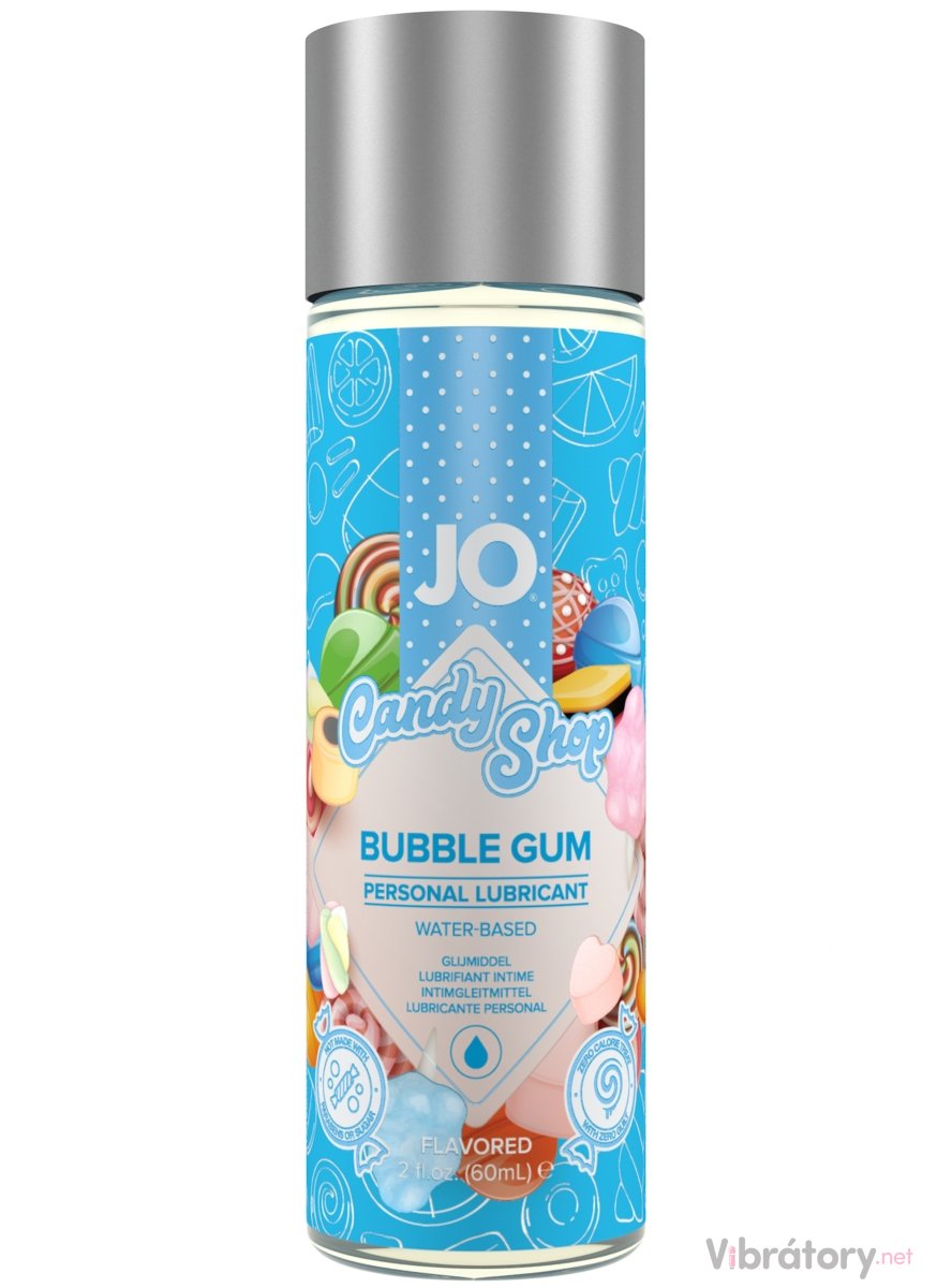 Levně Lubrikační gel System JO H2O Sladká žvýkačka - limitovaná edice, 60 ml