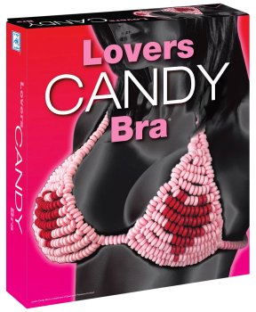 Podprsenka z bonbónů Lovers CANDY Bra – Erotické sladkosti