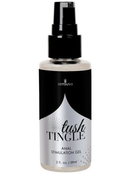 Stimulační anální gel Sensuva Tush Tingle – Stimulační krémy a gely na penis, klitoris, bod G i bradavky
