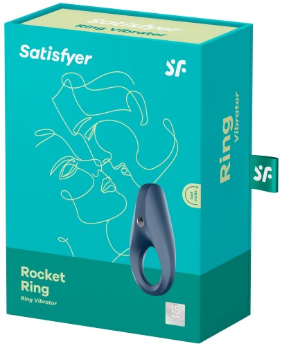 Vibrační erekční kroužek Satisfyer Rocket Ring, nabíjecí