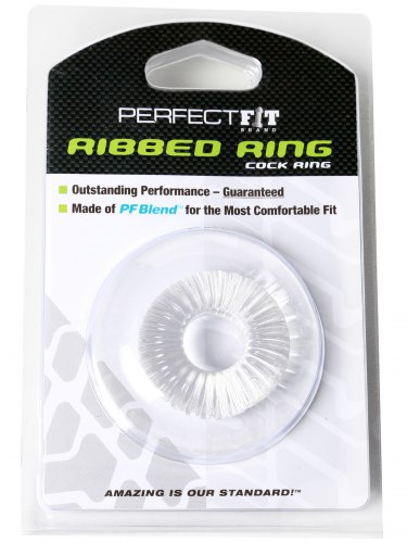 Erekční kroužek Perfect Fit Ribbed Ring