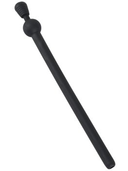 Silikonový dilatátor - kolík do penisu se zátkou Piss Play – Penis plugy (kolíky do penisu)
