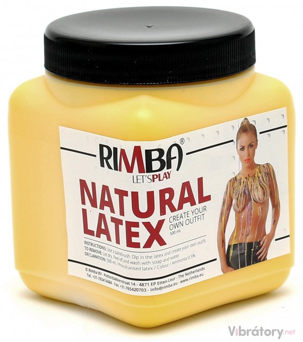 Levně Tekutý latex Rimba - žlutý, 500 ml