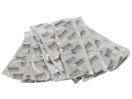 Kondomy Secura, 50 ks - v plechové dóze