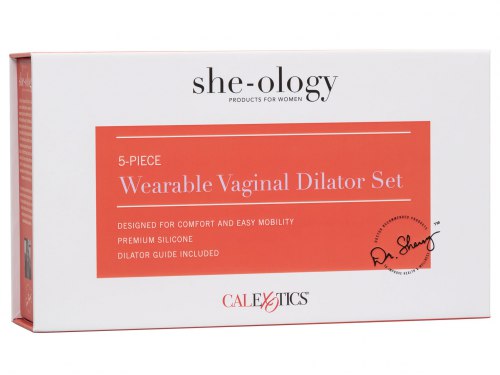 Sada dilatátorů na roztažení vaginy (do kalhotek) She-ology, 5 ks
