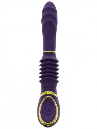 Přirážecí vibrátor MiaPasione Thruster Purple, fialový