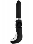 Luxusní přirážecí vibrátor MiaMaxx Hand-Held Thruster Black - s dálkovým ovládáním