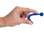Silikonový kolík do penisu Sperm Stopper, 4-8 mm