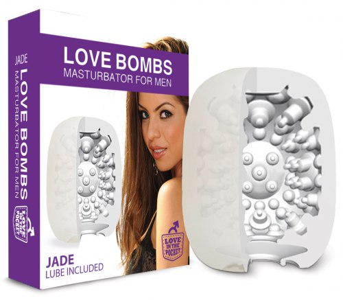 Masturbační vajíčko pro muže Love Bombs Jade