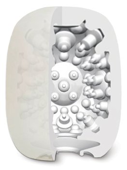Masturbační vajíčko pro muže Love Bombs Jade – Masturbátory bez vibrací (honítka)