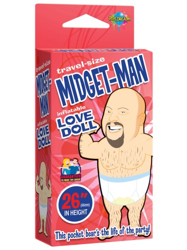 Nafukovací pidimužík Midget Man (cestovní velikost)