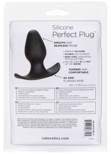Anální kolík Silicone Perfect Plug