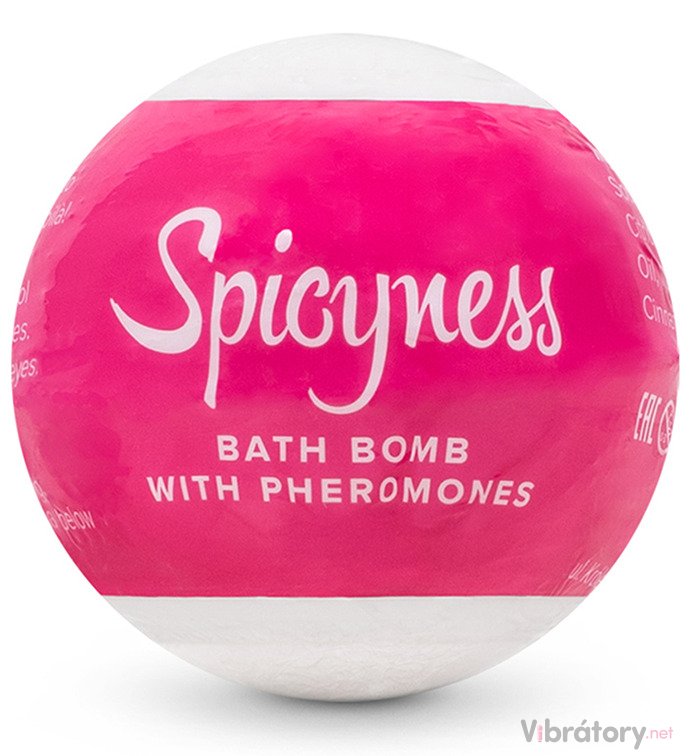 OBSESSIVE Spicyness - BATH BOMB WITH PHEROMONES 100 g