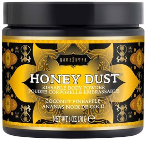 Slíbatelný tělový pudr Honey Dust Coconut Pineapple – Tělové pudry