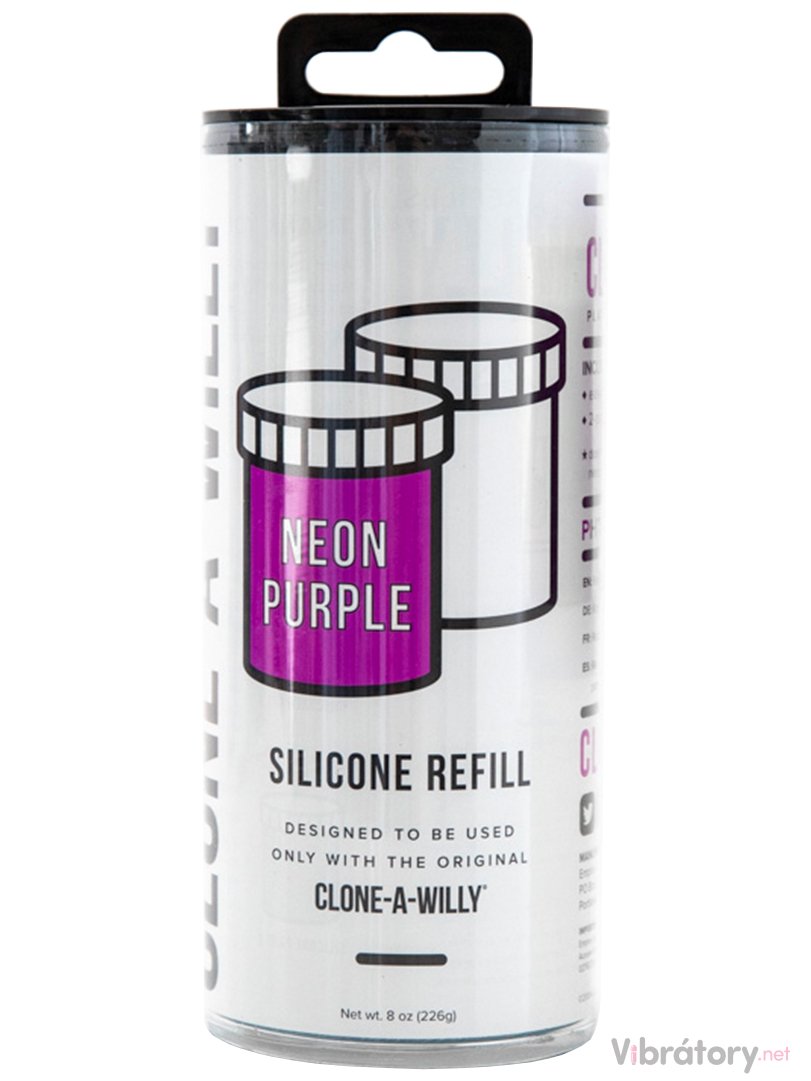 Náhradní silikon pro Clone-A-Willy, fialový