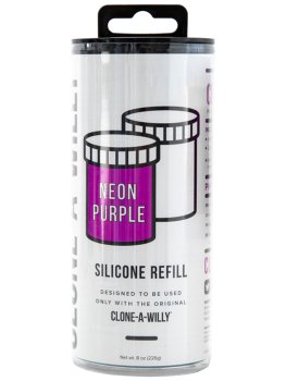 Náhradní silikon pro Clone-A-Willy, fialový – Odlitky penisu