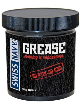 Anální lubrikační gel Swiss Navy Grease (olejový) – Anální lubrikační gely