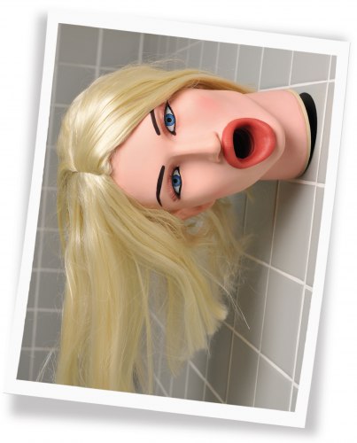 Masturbátor Hot Water Face Fucker Blonde - blondýna