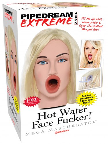 Masturbátor Hot Water Face Fucker Blonde - blondýna