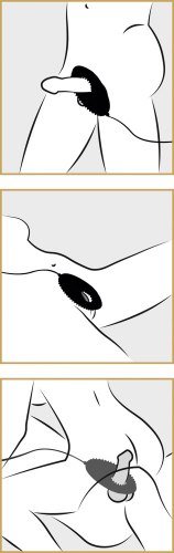 Vibrační kroužek/stimulátor Couples Cushion