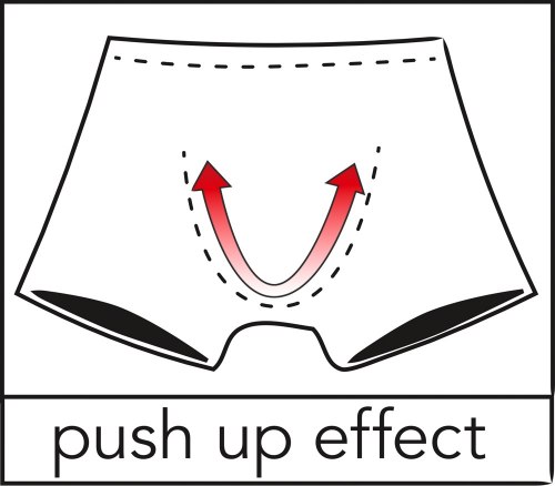 Síťované boxerky s push-up efektem Svenjoyment