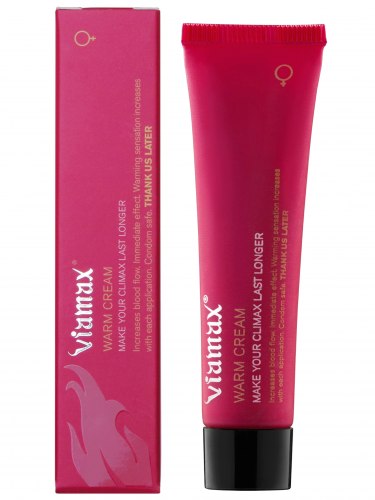 Stimulační krém s hřejivým efektem Viamax Warm Cream, 15 ml