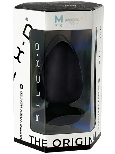 Anální kolík z paměťového silikonu SILEXD M (střední)