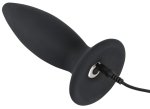 Nabíjecí vibrační anální kolík Black Velvets (velký)