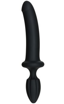 Oboustranné dildo s análním kolíkem KINK Fuck Plug – Anální dilda pro muže i ženy